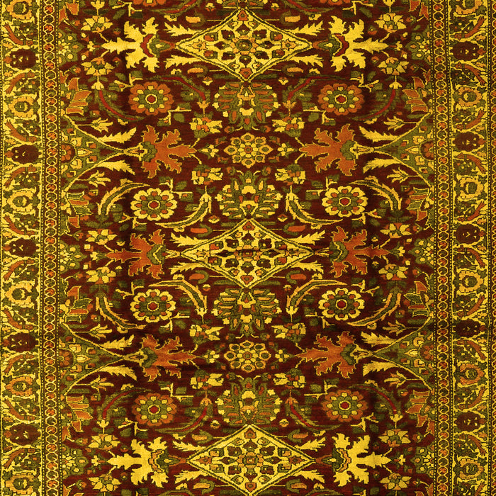Persian Yellow Traditional Rug, tr2553yw