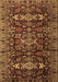 Persian Brown Traditional Rug, tr2553brn