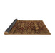 Sideview of Persian Brown Traditional Rug, tr2553brn