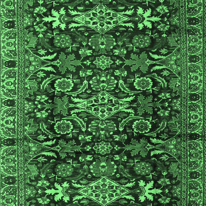 Persian Emerald Green Traditional Rug, tr2553emgrn