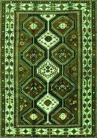 Persian Green Traditional Rug, tr2555grn
