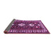 Sideview of Persian Purple Traditional Rug, tr2555pur