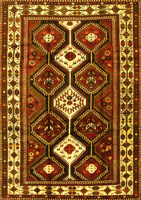 Persian Yellow Traditional Rug, tr2555yw