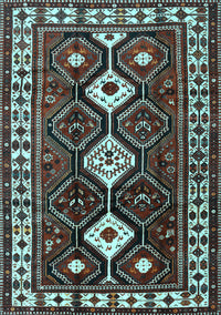 Persian Light Blue Traditional Rug, tr2555lblu