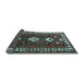 Sideview of Persian Light Blue Traditional Rug, tr2555lblu