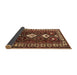 Sideview of Persian Brown Traditional Rug, tr2555brn