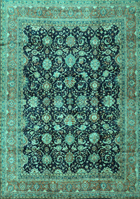 Persian Turquoise Traditional Rug, tr2556turq