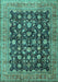Persian Turquoise Traditional Rug, tr2556turq