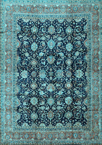 Persian Light Blue Traditional Rug, tr2556lblu