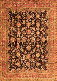 Persian Orange Traditional Rug, tr2556org