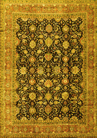 Persian Yellow Traditional Rug, tr2556yw