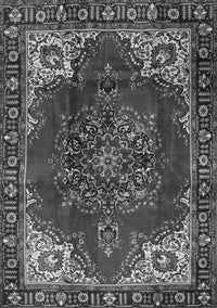 Medallion Gray Traditional Rug, tr2557gry