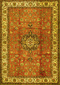 Persian Yellow Traditional Rug, tr2558yw