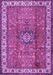 Machine Washable Persian Purple Traditional Area Rugs, wshtr2558pur