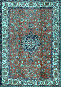 Persian Light Blue Traditional Rug, tr2558lblu