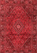 Persian Red Traditional Area Rugs