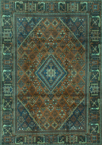 Persian Turquoise Traditional Rug, tr2559turq