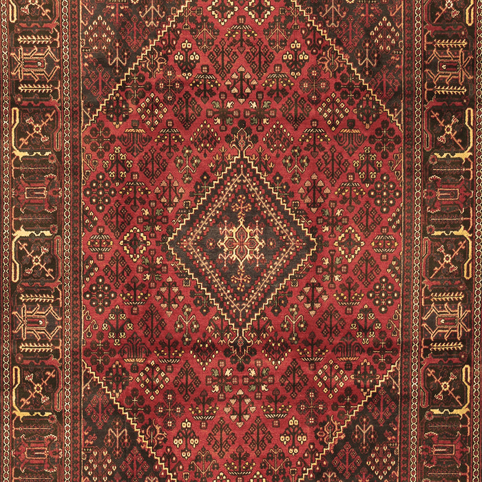 Machine Washable Persian Brown Traditional Rug, wshtr2559brn