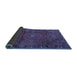 Sideview of Persian Blue Traditional Rug, tr2559blu