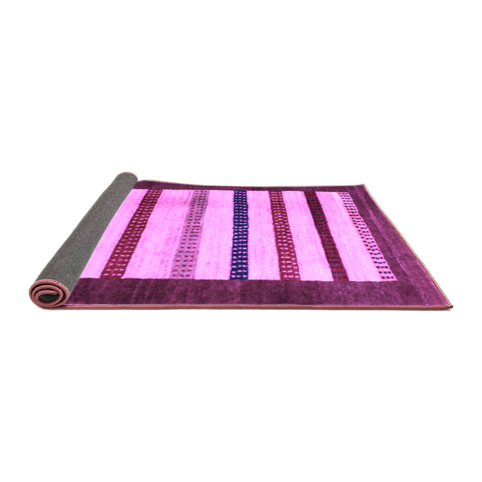 Sideview of Persian Purple Traditional Rug, tr255pur