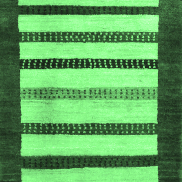 Machine Washable Persian Emerald Green Traditional Area Rugs, wshtr255emgrn