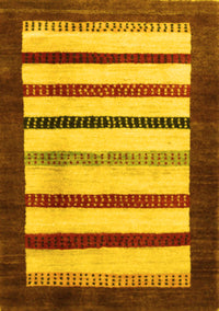 Persian Yellow Traditional Rug, tr255yw