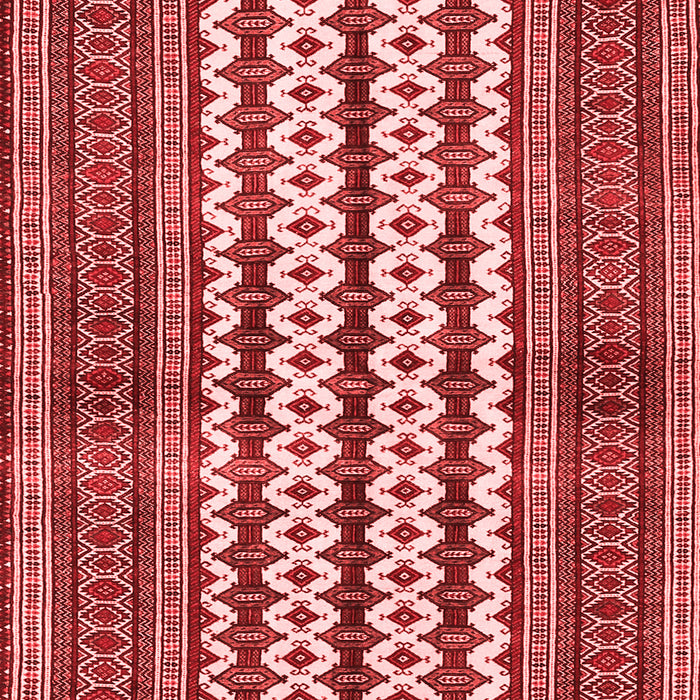 Machine Washable Southwestern Red Country Rug, wshtr2561red