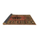 Sideview of Persian Brown Traditional Rug, tr2562brn