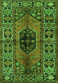 Persian Green Traditional Rug, tr2562grn