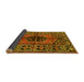 Sideview of Persian Yellow Traditional Rug, tr2562yw