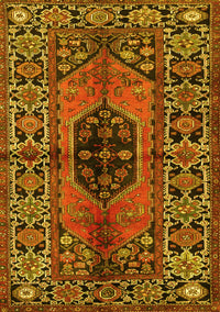 Persian Yellow Traditional Rug, tr2562yw