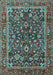 Persian Light Blue Traditional Rug, tr2564lblu