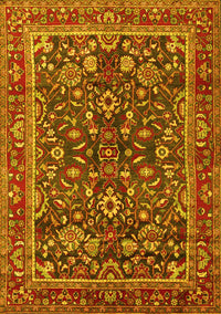 Persian Yellow Traditional Rug, tr2564yw