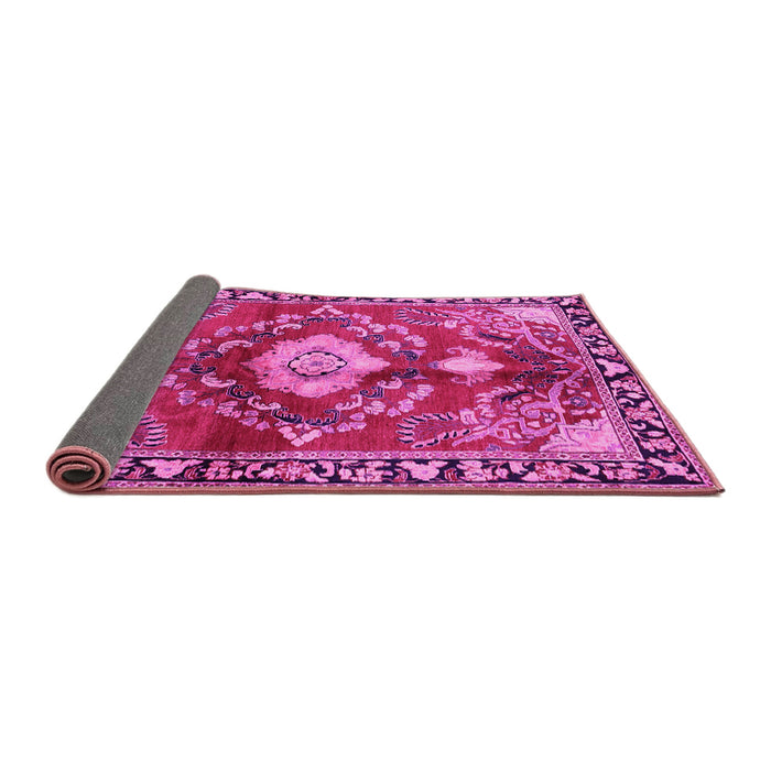 Sideview of Persian Pink Traditional Rug, tr2565pnk