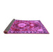 Sideview of Persian Purple Traditional Rug, tr2565pur