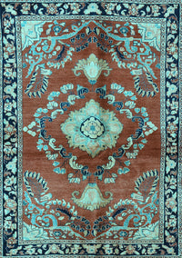 Persian Light Blue Traditional Rug, tr2565lblu