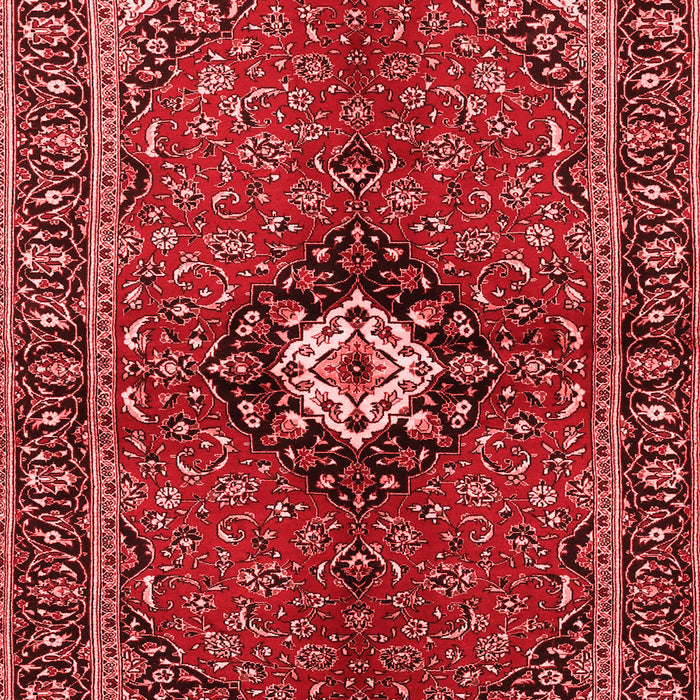 Machine Washable Persian Red Traditional Rug, wshtr2566red
