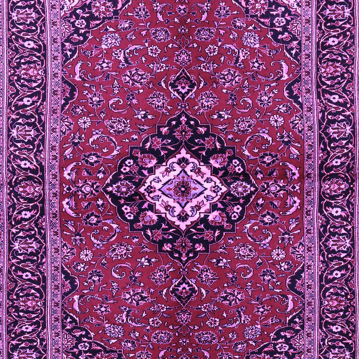Machine Washable Persian Purple Traditional Area Rugs, wshtr2566pur