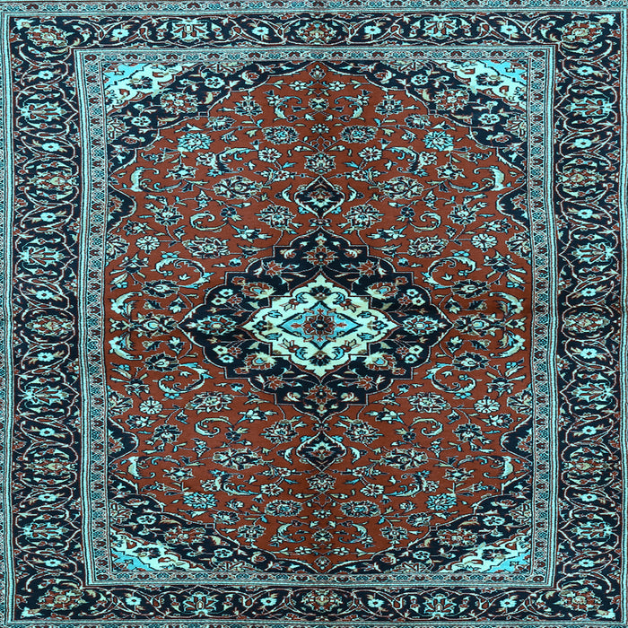 Square Persian Light Blue Traditional Rug, tr2566lblu