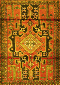 Persian Yellow Traditional Rug, tr2568yw