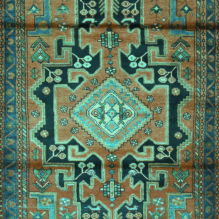 Persian Turquoise Traditional Rug, tr2568turq