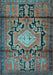 Persian Light Blue Traditional Rug, tr2568lblu