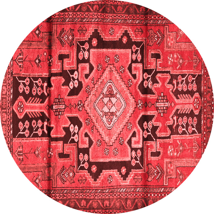 Machine Washable Persian Red Traditional Rug, wshtr2568red