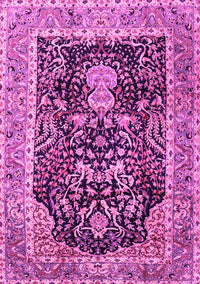 Animal Pink Traditional Rug, tr2569pnk