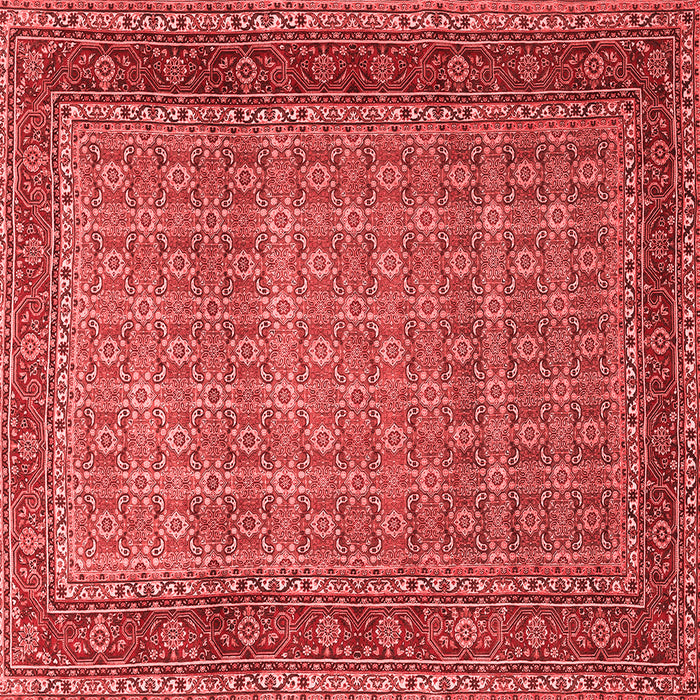 Machine Washable Persian Red Traditional Rug, wshtr256red