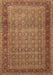 Persian Brown Traditional Rug, tr256brn