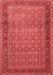 Persian Red Traditional Area Rugs