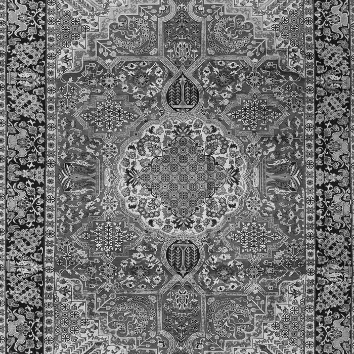 Medallion Gray Traditional Rug, tr2570gry