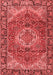 Medallion Red Traditional Area Rugs