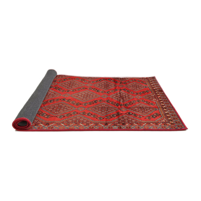 Sideview of Traditional Red Persian Rug, tr2571